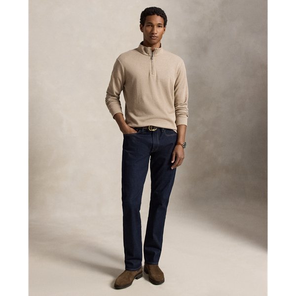 Textured Quarter-Zip Pullover