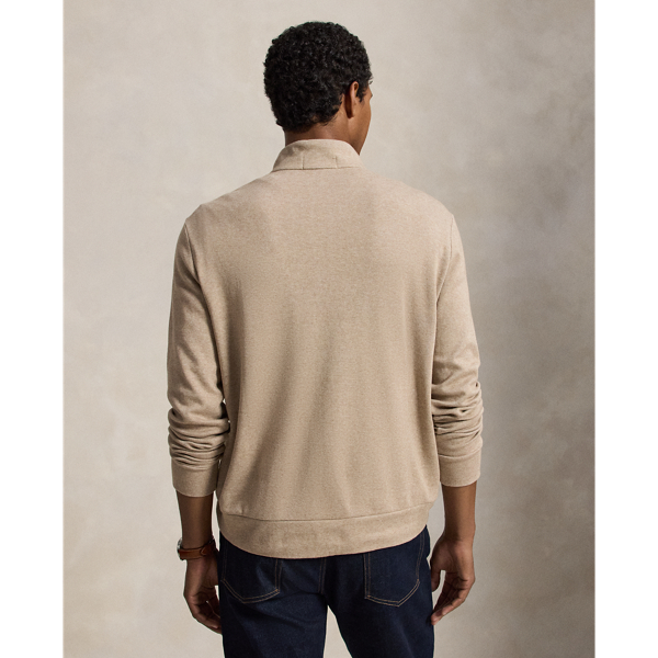 Textured Quarter-Zip Pullover