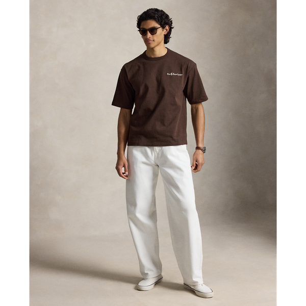 Nutmeg Brown Relaxed Fit Logo Jersey T-Shirt Polo Ralph Lauren 4
