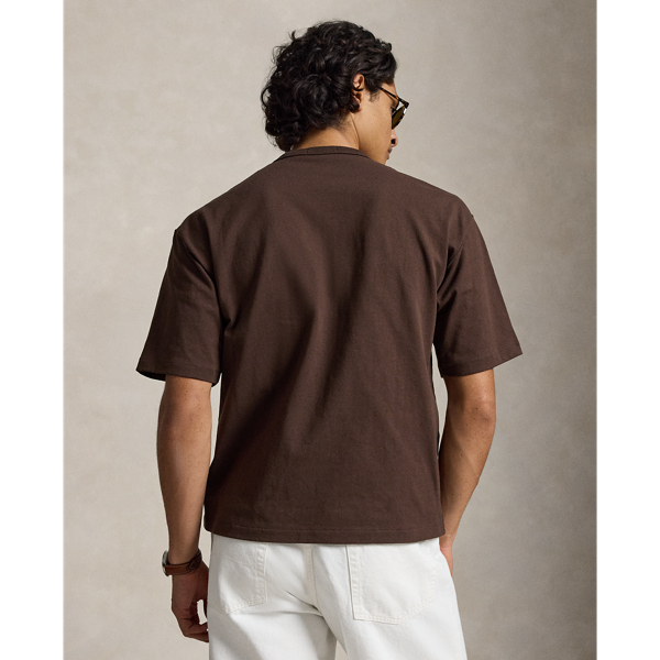 Nutmeg Brown Relaxed Fit Logo Jersey T-Shirt Polo Ralph Lauren 5