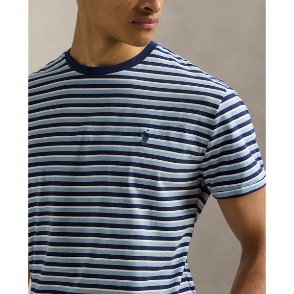 Classic Fit Striped Jersey T-Shirt