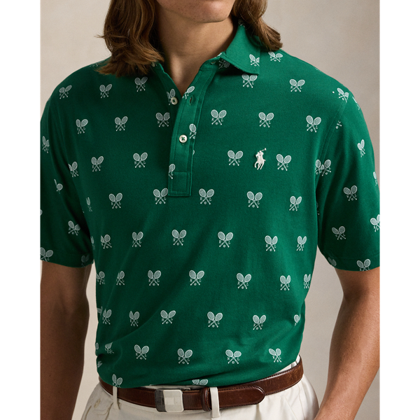 POLO RALPH LAUREN
ロゴクレスト ニット ブレザー Classic Fit Racquet-Print Polo Shirt
