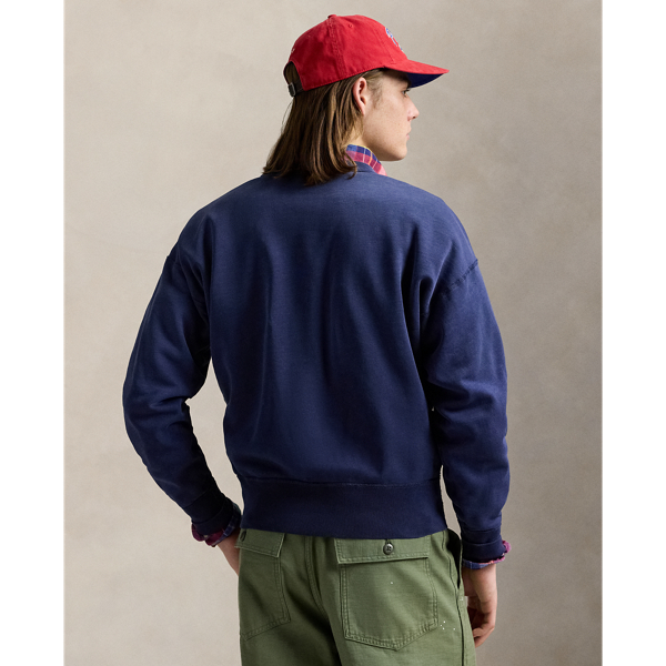 Vintage Fit Fleece Graphic Sweatshirt for Men | Ralph Lauren® QA