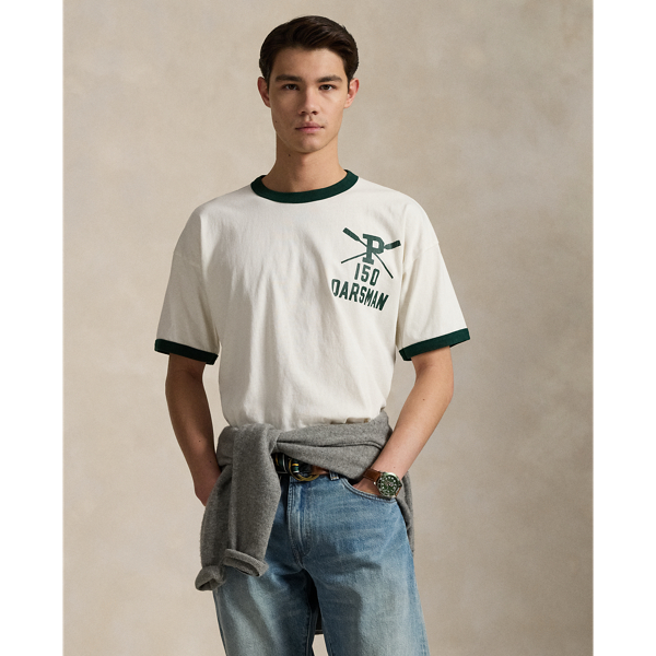 Classic Fit Jersey Graphic T-Shirt