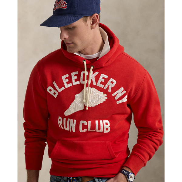 Slub Fleece Graphic Hoodie for Men | Ralph Lauren® PA