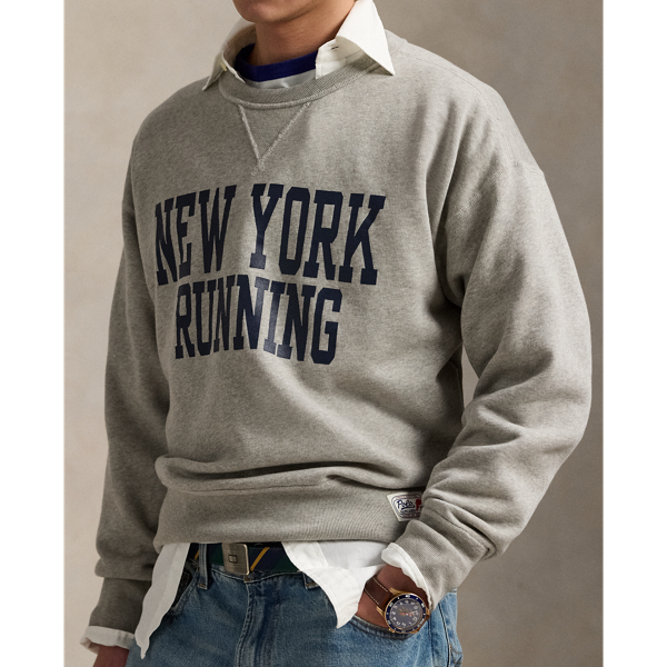 Vintage Fit Fleece Graphic Sweatshirt