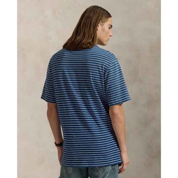 ★★POLO RALPH LAUREN★★ Custom Slim Fit Striped Jersey T-S Polo Ralph Lauren Custom Slim Fit Striped Jersey Tee