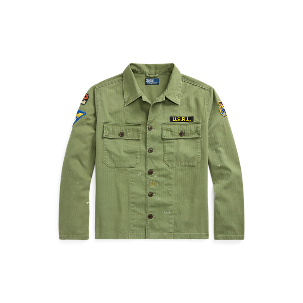 Chemise workwear Relaxed sergé chevrons