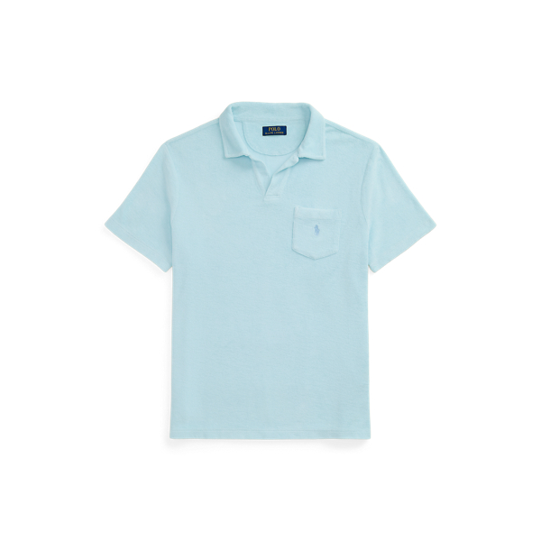 Mineral-Dyed Terry Polo Shirt Polo Ralph Lauren 1