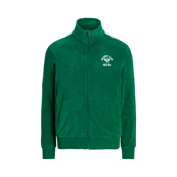 Polo ralph lauren fleece track jacket online