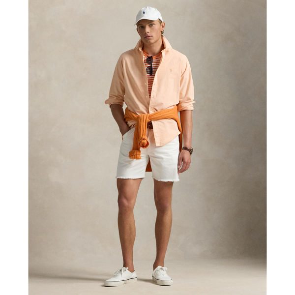Classic Fit Mineral-Dyed Oxford Shirt