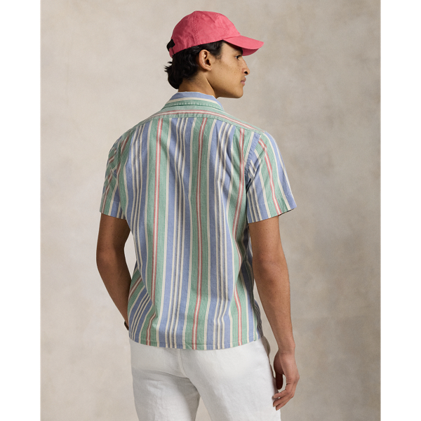 ラルフローレン 開襟　ボックス　シャンブレー　シャツ　マチ付　コーストガード POLO RALPH LAUREN Ralph Lauren ラルフローレンボーイズ 総