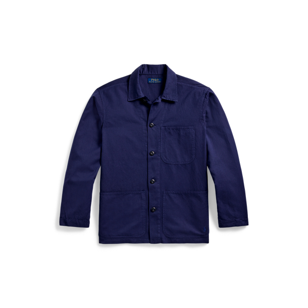 Linen-Cotton Overshirt
