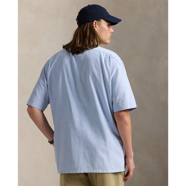 BSR Blue The Organic Cotton Big Shirt Polo Ralph Lauren 5
