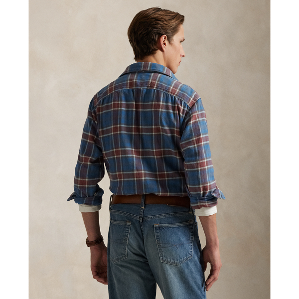 【半額以下】　クラシックフィット チェック ツイル ワークシャツ POLO RALPH LAUREN シャツ クラシック フィット チェック ツイル