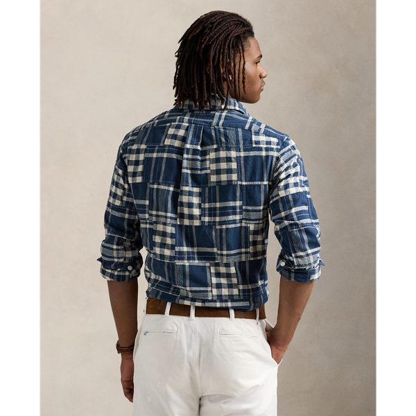 POLO RALPH LAUREN ポロラルフローレン パッチワークシャツ POLO RALPH LAUREN パッチワークシャツポロラルフローレン