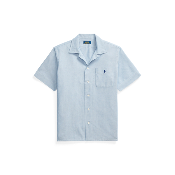 Classic Fit Oxford Camp Shirt for Men | Ralph Lauren® UK
