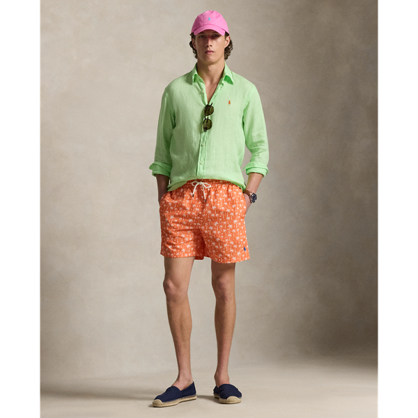 Polo Ralph Lauren 폴로 남성 클래식핏 리넨 셔츠 크루즈 라임 4