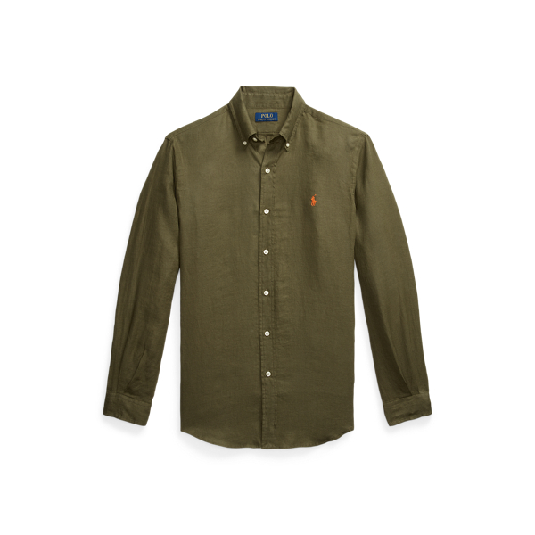 Custom Fit Linen Shirt for Men | Ralph Lauren® QA
