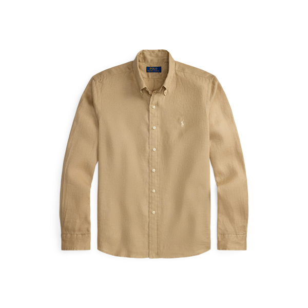 Camisa de lino Custom Fit