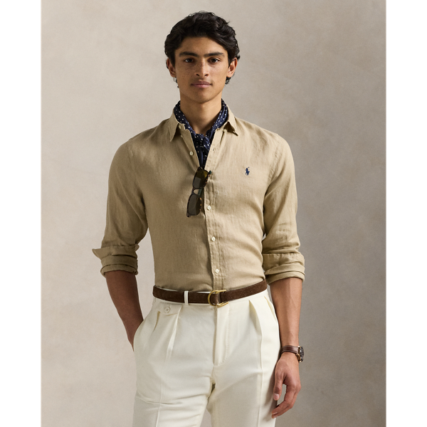 Slim Fit Linen Shirt