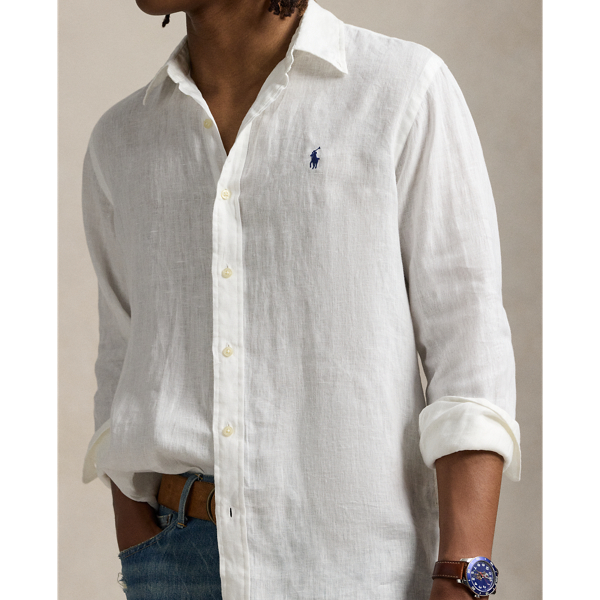 Slim Fit Linen Shirt