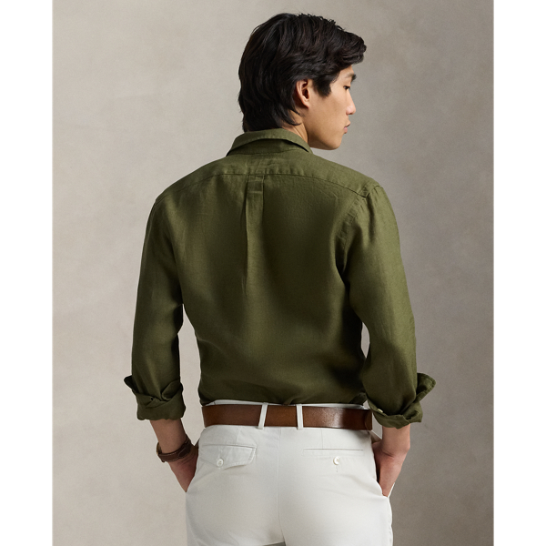 Slim Fit Linen Shirt