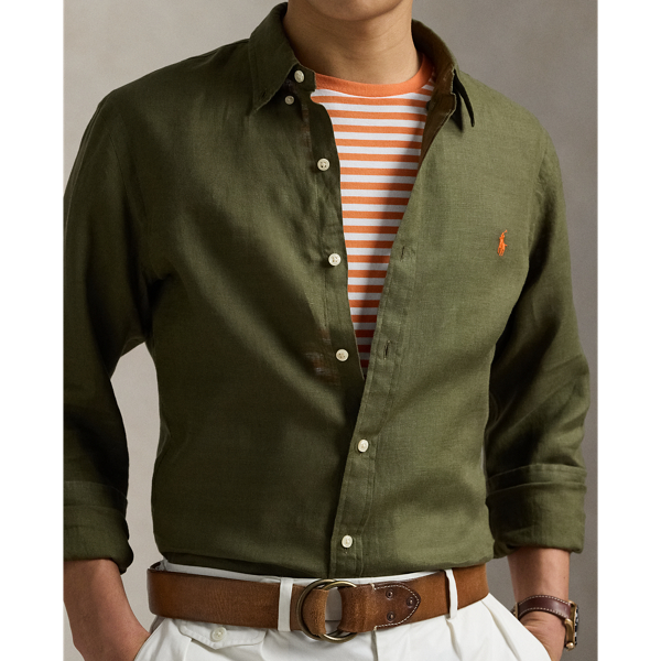 Slim Fit Linen Shirt