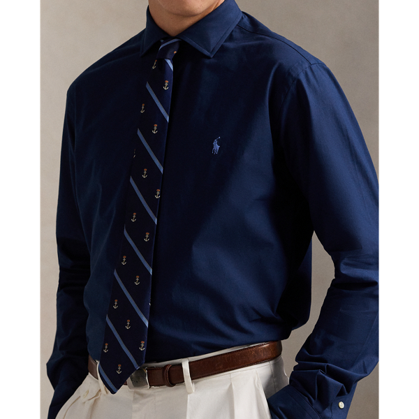 Classic Fit Stretch Poplin Shirt