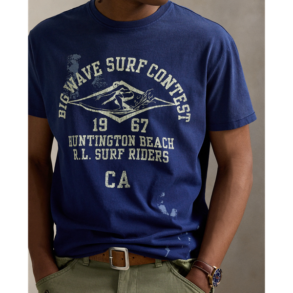 Classic Fit Jersey Graphic T-Shirt