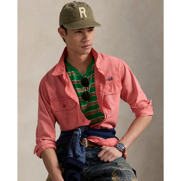 Stem Multi Classic Fit Striped Gauze Jersey T-Shirt Polo Ralph Lauren 7