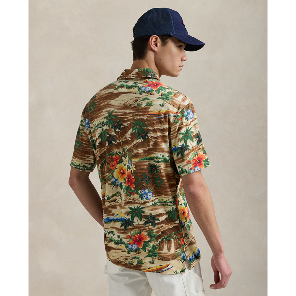 Polo by Ralph Lauren ポロシャツ リネン コットン クラシック フィット トロピカル リネンコットン ポロシャツ