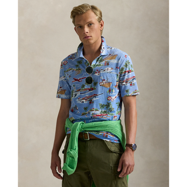 Holiday Bear Print Standard-Fit Poloshirt mit Polo Bear  Polo Ralph Lauren 1