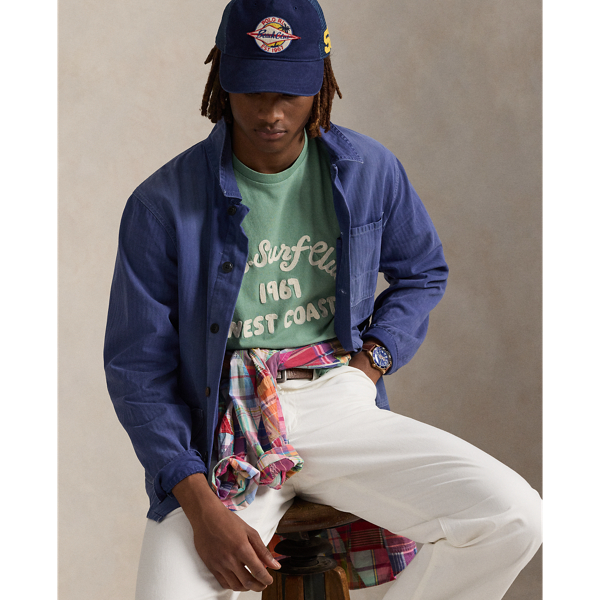 Classic Fit Embroidered Jersey T-Shirt