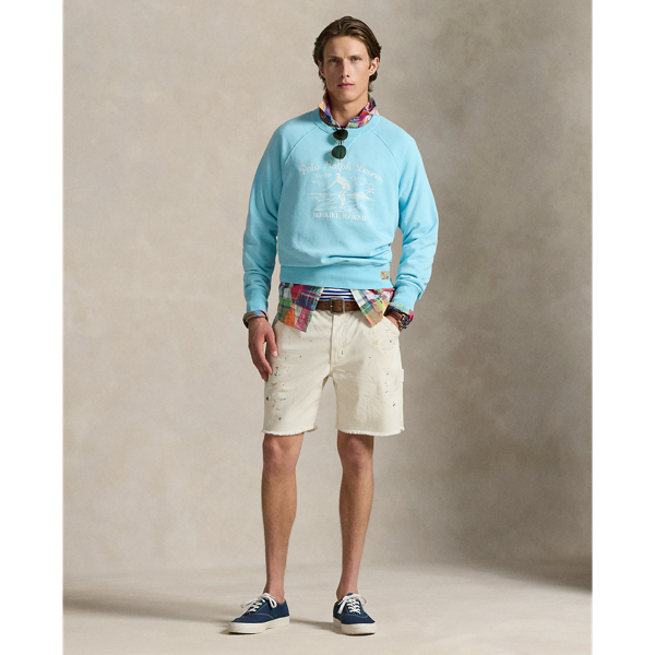 ヴィンテージ風【POLO Ralph Lauren】グラフィック スウェット POLO RALPH LAUREN トレーナー スウェット ヴィンテージ