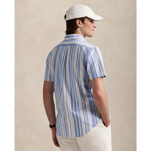 日本製　ラルフローレン　オックスストライプトリム　エプロン　Freeサイズ Polo Ralph Lauren Childrenswear ベビー服 ロンパース