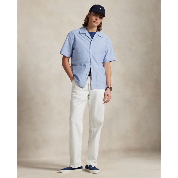 Oxford Short-Sleeve Overshirt