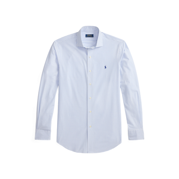 White Harbor Island Classic Fit Plaid Stretch Poplin Shirt Polo Ralph Lauren 2