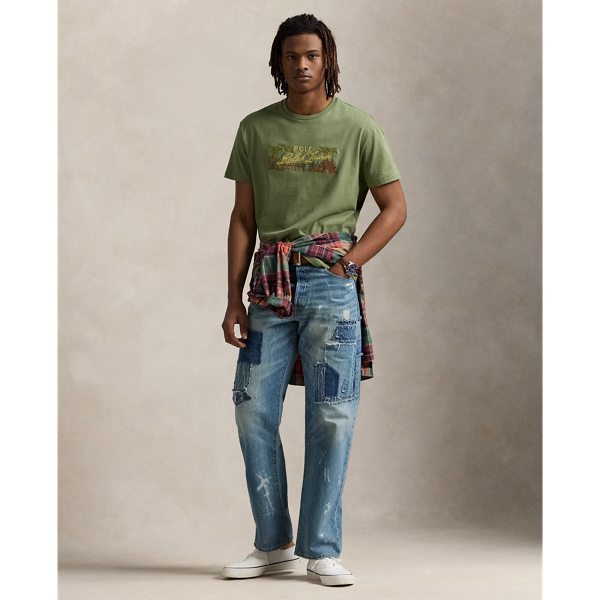 即達【POLO RALPH LAUREN】エンブロイダリー ジャージー Tシャツ エンブロイダリー ジャージー Tシャツ | ラルフ ローレン公式