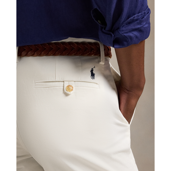 White 7-Inch Bedford Classic Fit Chino Short Polo Ralph Lauren 6