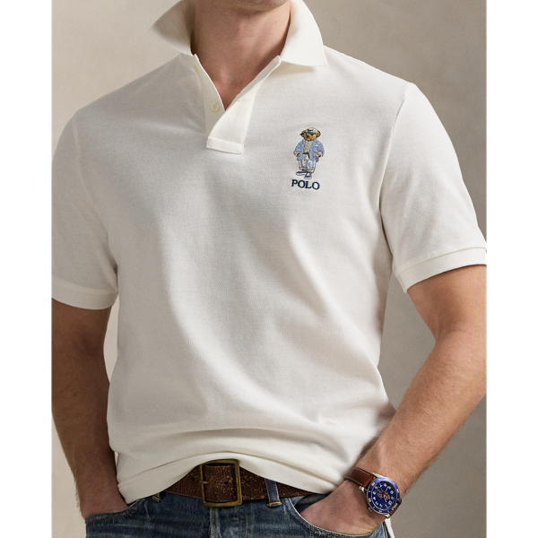 Polo Ralph Lauren フィット ベア メッシュ ポロシャツ クラシック フィット Polo ベア メッシュ ポロシャツ | ラルフ