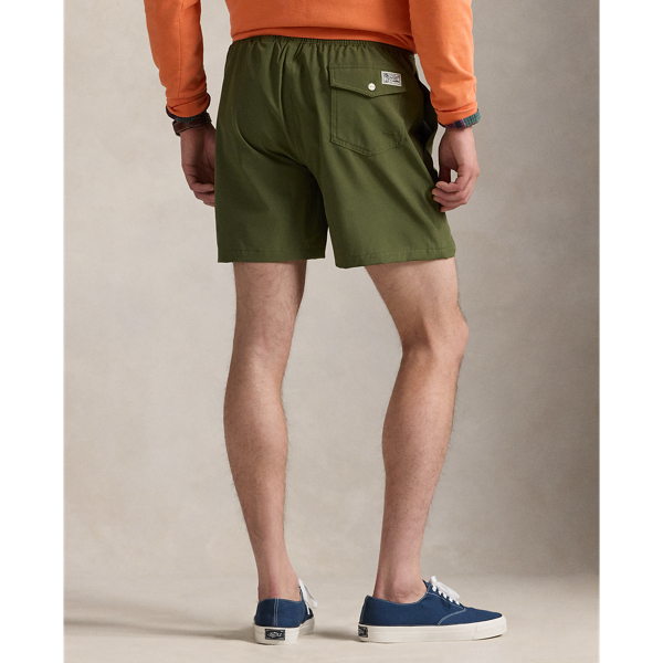 New Olive 5.75-Inch Traveler Classic Swim Trunk Polo Ralph Lauren 5