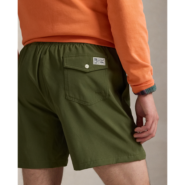 New Olive 5.75-Inch Traveler Classic Swim Trunk Polo Ralph Lauren 6