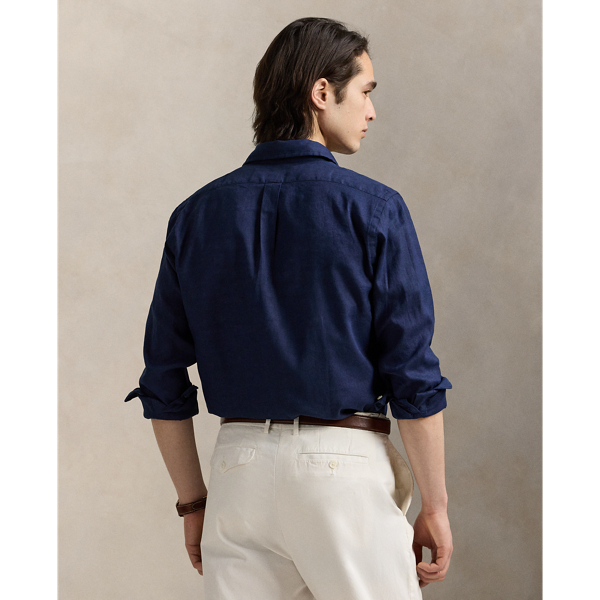 Custom Fit Linen-Cotton Shirt