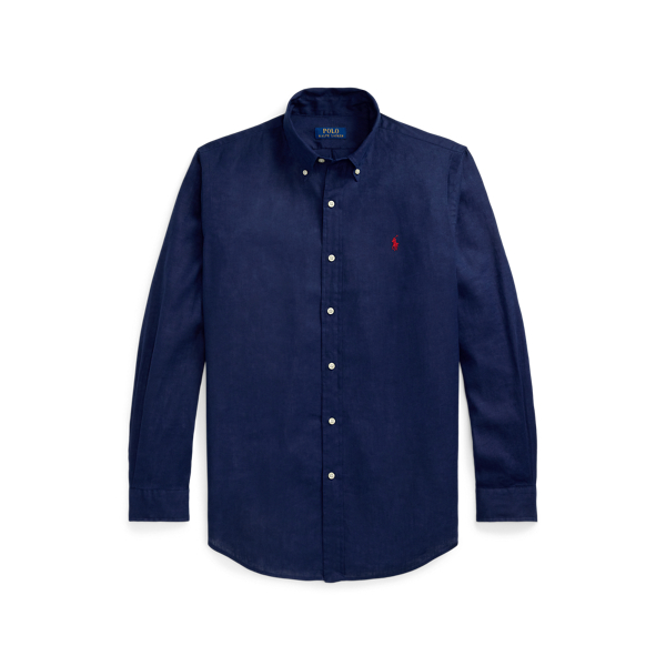 Custom Fit Linen-Cotton Shirt
