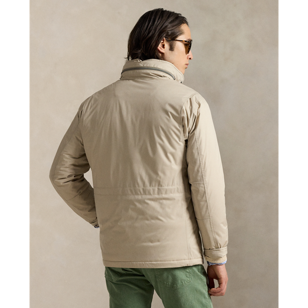 Polo by Ralph Lauren ジャケット 160 アイボリー Abottson ギャバジン フーデッド フィールド ジャケット