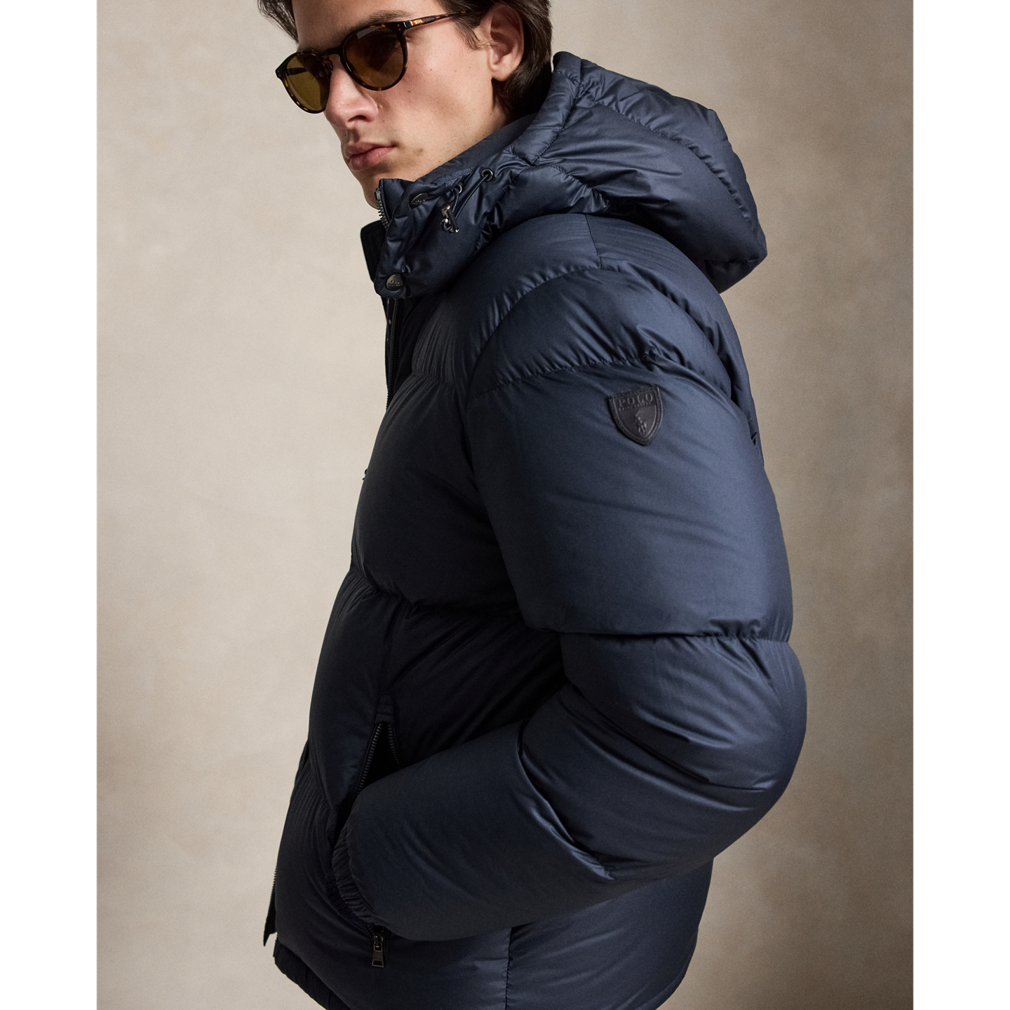 Мужская куртка Ralph Lauren The Decker Matte Down, цвет: Тёмно-синий — фото 3
