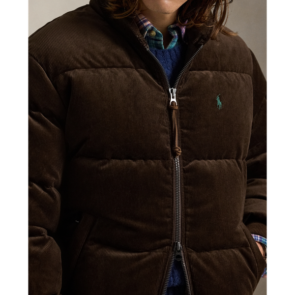 Corduroy Down Jacket