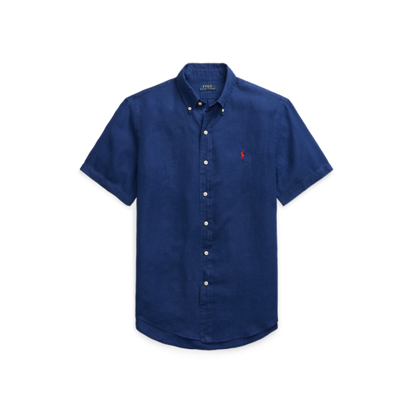 RL Prepster Classic Fit Linen Shirt