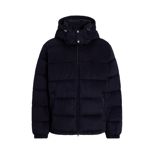 Die Daunenjacke Decker aus Melton